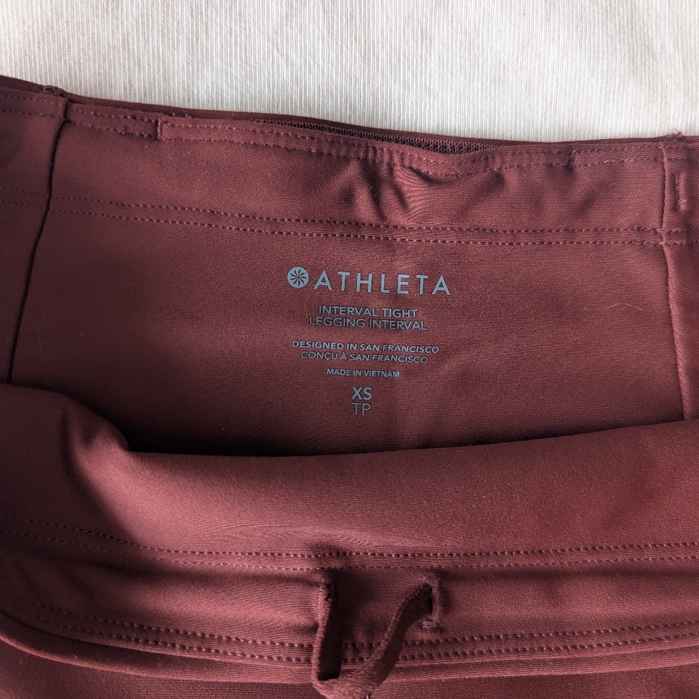 Athleta Brown Leggings XS